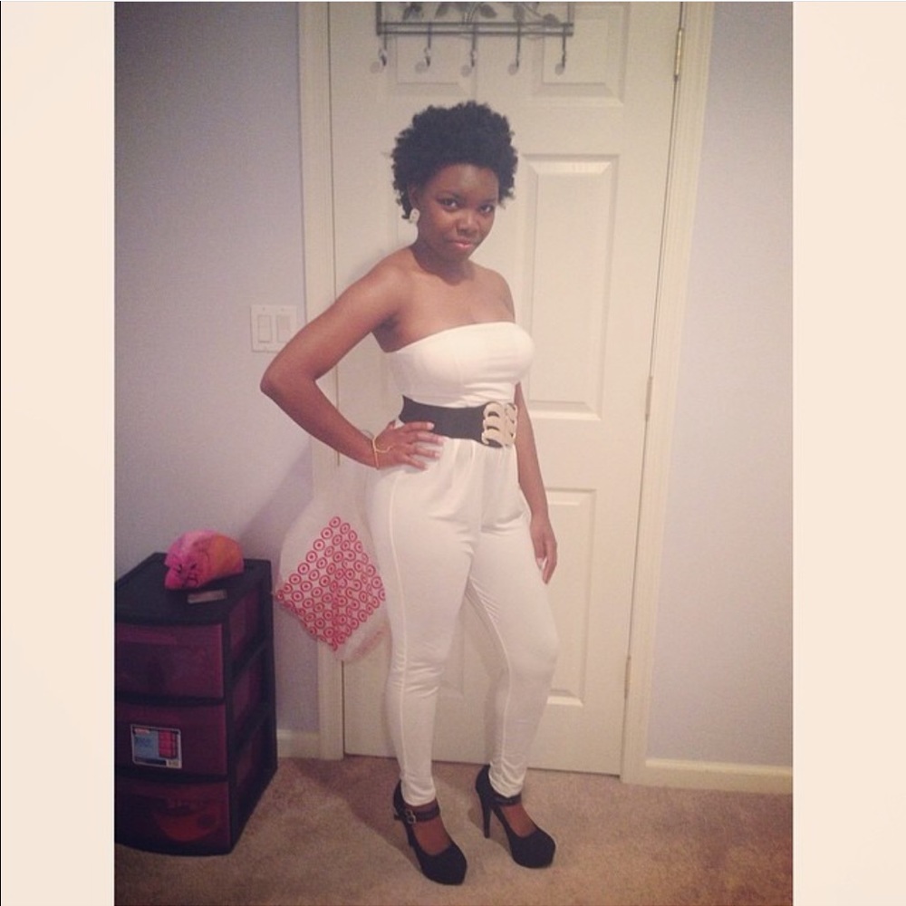 White Jumpsuit